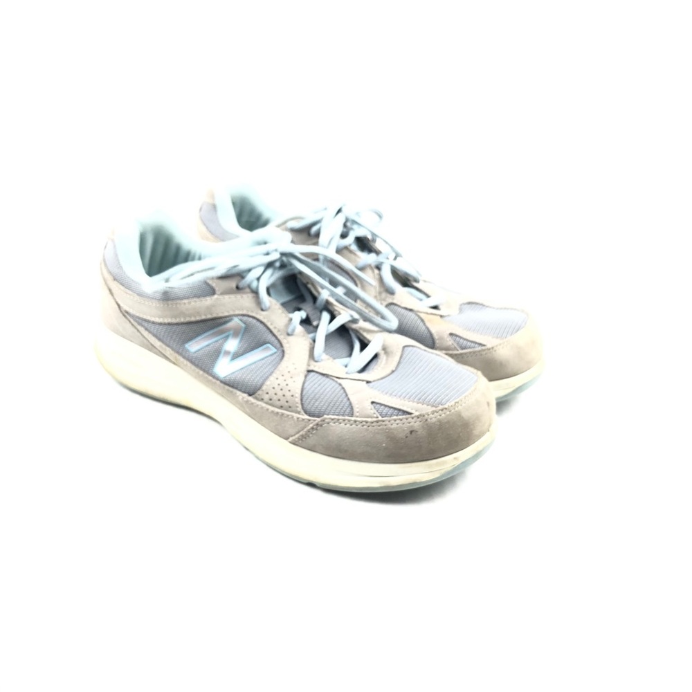 New Balance Men’s Athletic Shoe Gray/ Light Blue